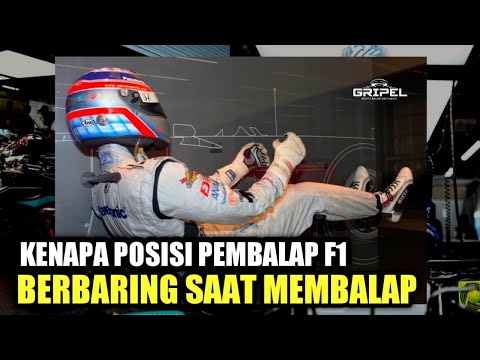 Kenapa Posisi Duduk Pembalap F1 Berbaring Tidak Duduk Seperti Mobil Pada Umumnya