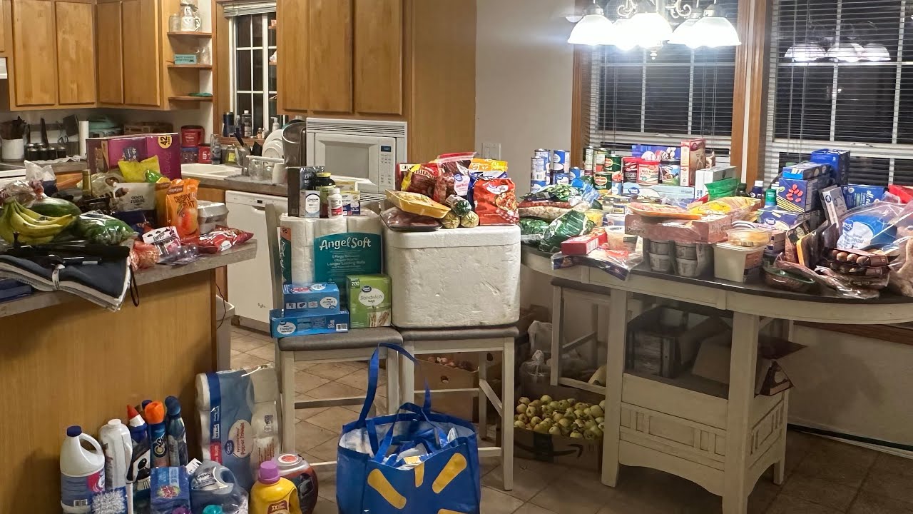 Per Store MEGA GROCERY HAUL~ 3 Month Restock~ My BIGGEST HAUL EVER ~ Cost per ...