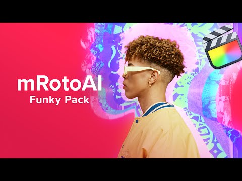 Funk up your edits with eye-catching mask styles — mRotoAI Funky Pack — MotionVFX