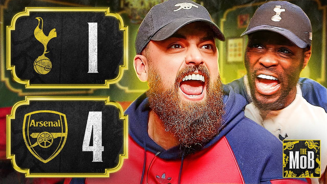 Turkish DELIGHT as Arsenal SMASH SPURS AGAIN! | Tottenham 1-4 Arsenal