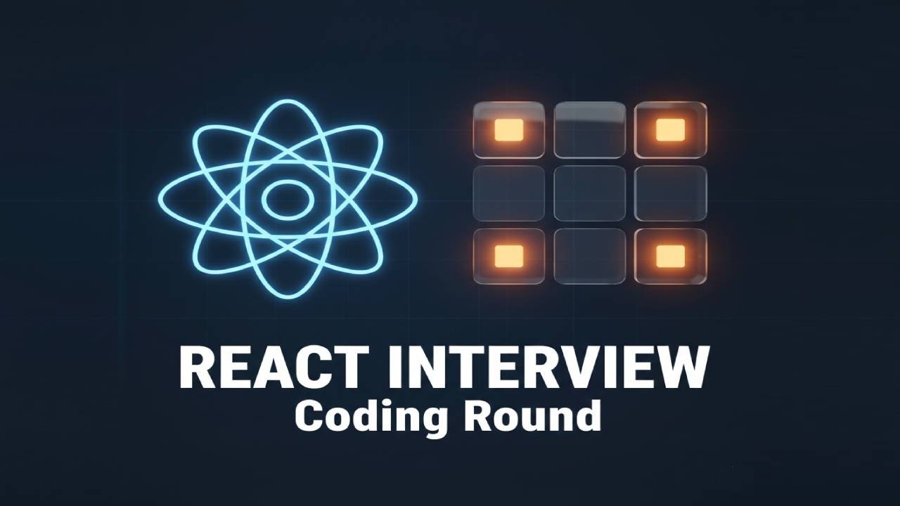 React Interview Question (Grid Lights - GreatFrontEnd) #react #coding # ...