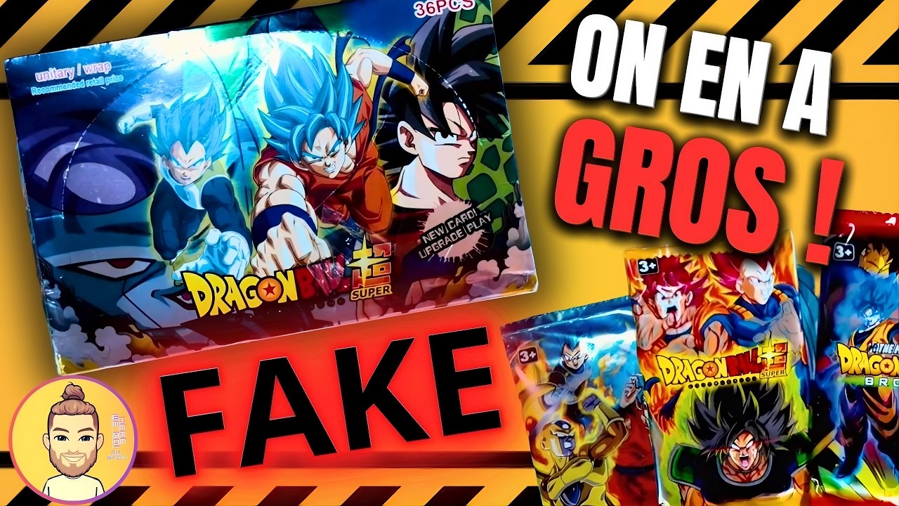 DISPLAY DE M*RDE !!! FAKE DRAGON BALL SERIE