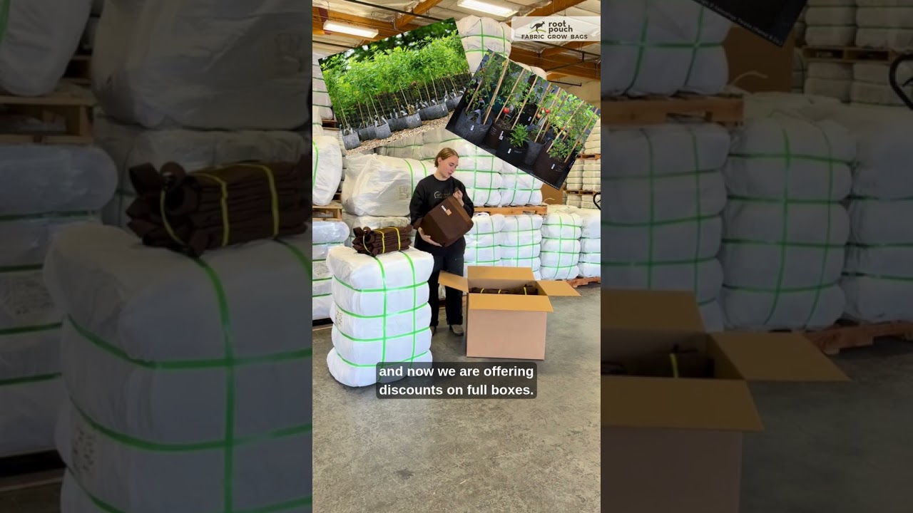 Introducing the Root Pouch Fabric Nursery Container Boxed Program!