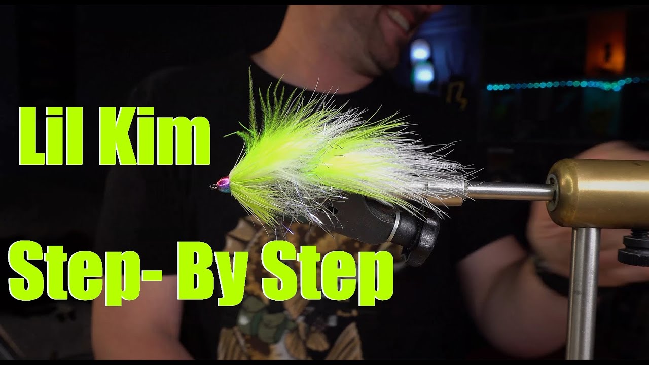 Fly Tying Lil' Kim Streamer STEP BY STEP YouTube