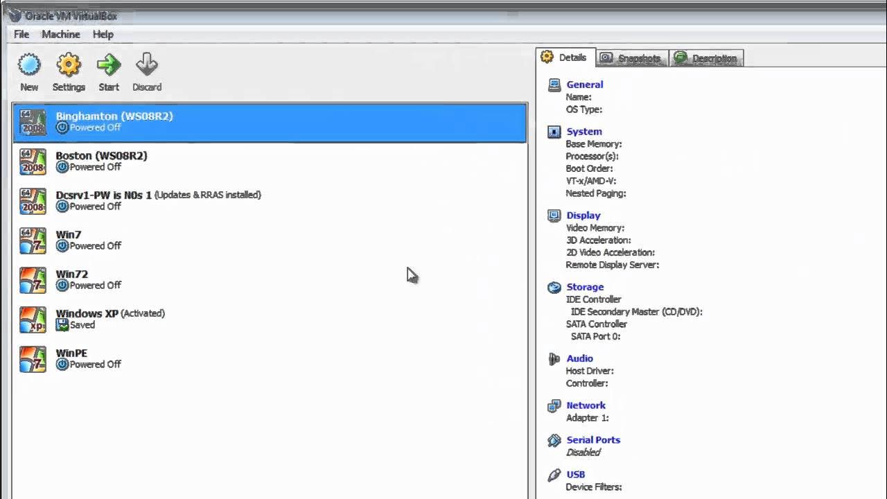 Configure Virtual Machine Network Adapters using VirtualBox YouTube