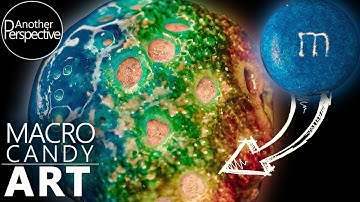Macro Melting Candy Art