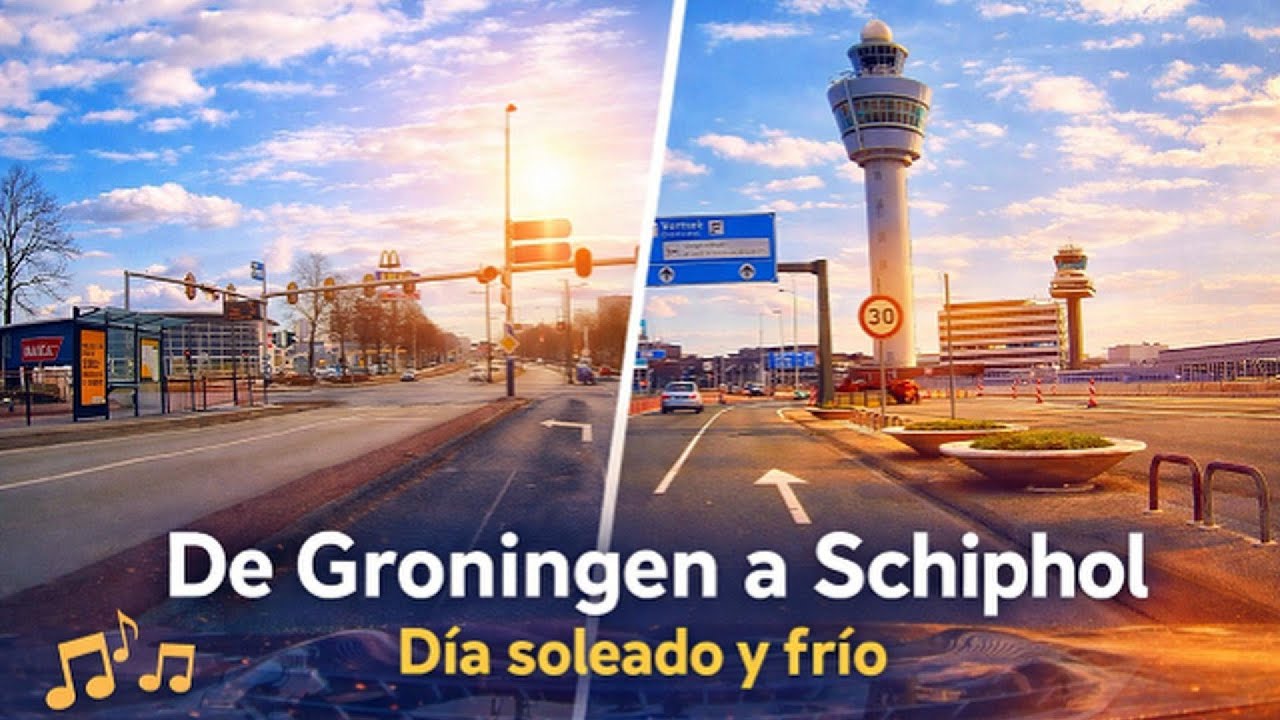 🎶 Drive & Chill | Groningen a Schiphol con Jazz House