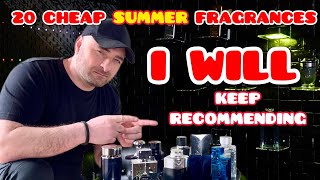 Top 20 Best Cheap Summer Fragrances that I’ll Keep Recommending | Cheap Colognes Perfumes