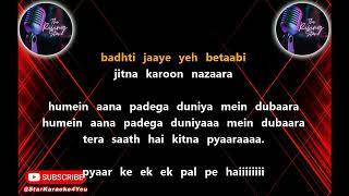 Tera Saath Hai Kitna Pyara Karaoke