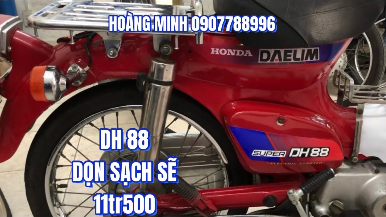 Honda Cub 81 90Cc Dh88 Đỏ Biển 4 Số