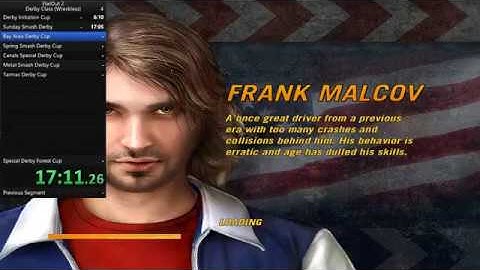 Flatout 2 Speedrun - Derby Class Wreckless 1:34:55.39