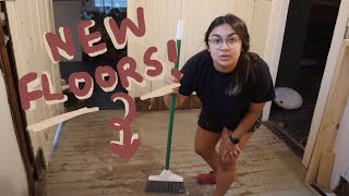 Installing Our Bathroom Floor | New Orleans Home Renovation by soysocks 970 views 1 year ago 11 minutes, 44 seconds