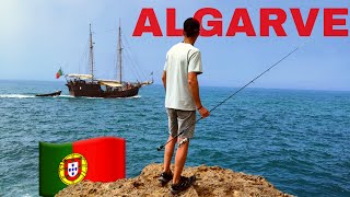 🐟 Pesqué y exploré en el Algarve de Portugal | Spartan Trip