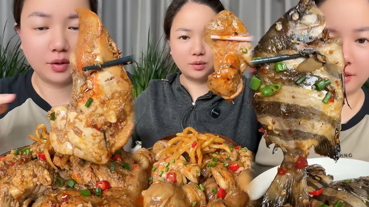 GA99:YUMMY ❤😋, Food Challenge With Real Sound #ga99