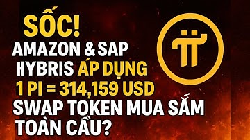 ⚡ SỐC! 🛒 Amazon & SAP Hybris Áp Dụng Pi – 💰 1 Pi = 314,159 USD, 🔄 Swap Token Mua Sắm Toàn Cầu?