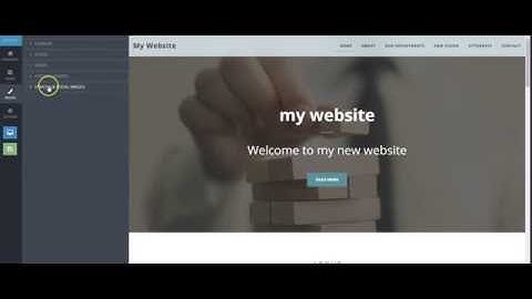 SITE123 - How to link my website to social media