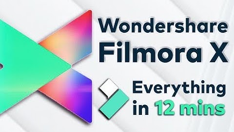 Filmora X - Tutorial for Beginners in 12 MINUTES! [ COMPLETE ]