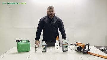 How to Mix 2-Stroke Petrol and Engine Oil at 50:1 Ratio | 2-Stroke Garden Machinery