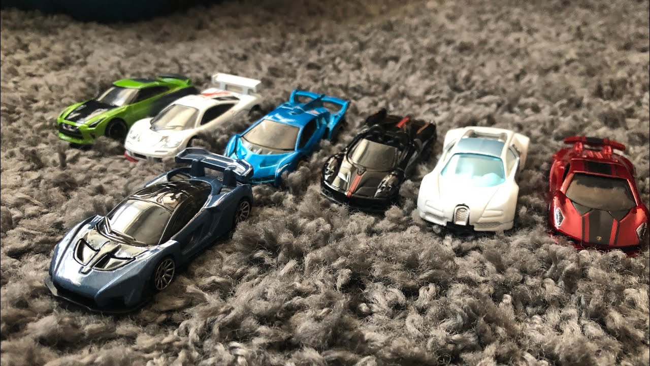 McLaren Senna vs 6 other hyper cars+ my top 3 fastest cars - YouTube