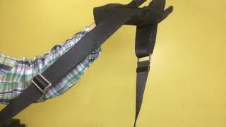 TBC: Prada Black Nylon Sling Bag