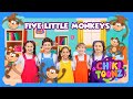 Five Little Monkeys Chiki Toonz Children S Songs Song Kidsvideo Five Little Monkeys Chiki Toonz Children S Songs Song Kidsvideo
