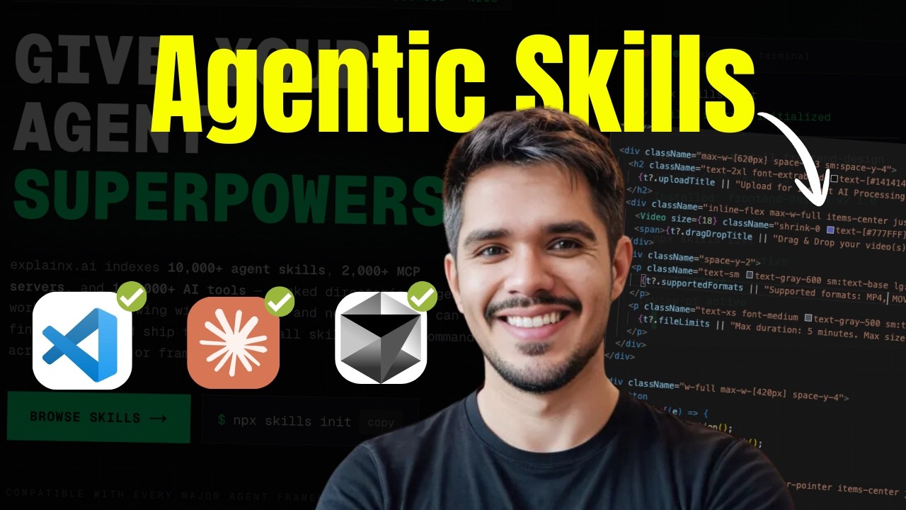 Agentic Skills Explained: The Missing Layer in AI Agents - YouTube