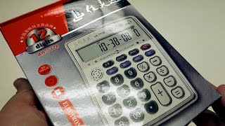 Musical Instrument Calculator AR7778 unboxing