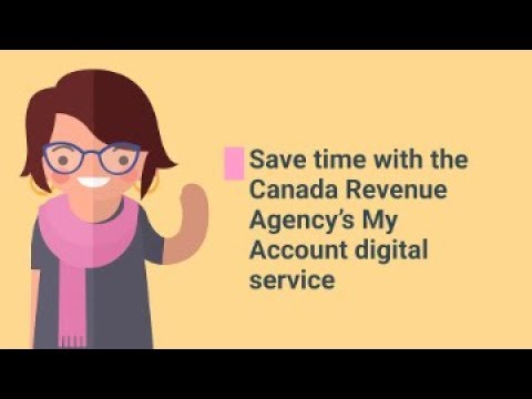 canada revenue agency my account