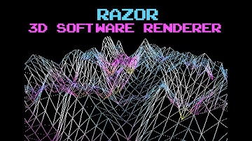 3D Software Renderer From Scratch in C - razor demo