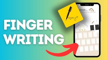 How to enable finger writing on Jnotes?