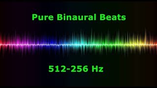 Meditation Binaural Beats + Progressive Beats Meditation 512-256 Hz