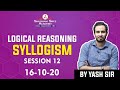 LR Session || SYLLOGISM 12 || 16-10-2020