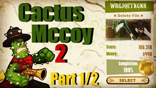 Cactus McCoy 2 | Completed 100% of the game (All stars, treasures, badges) | PART 1/2 screenshot 1