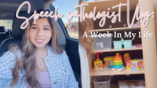 A Week In My Life As A Speech Pathologist Assistant | 9am To 5pm | Work Schedule | Productive Week