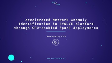 Demo: Accelerated Network Anomaly Identification in EVOLVE through GPU-enabled Spark deployments