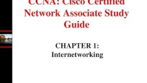 Cisco NETACAD Routing and Switching v6.0 - Chapter 2  200-125