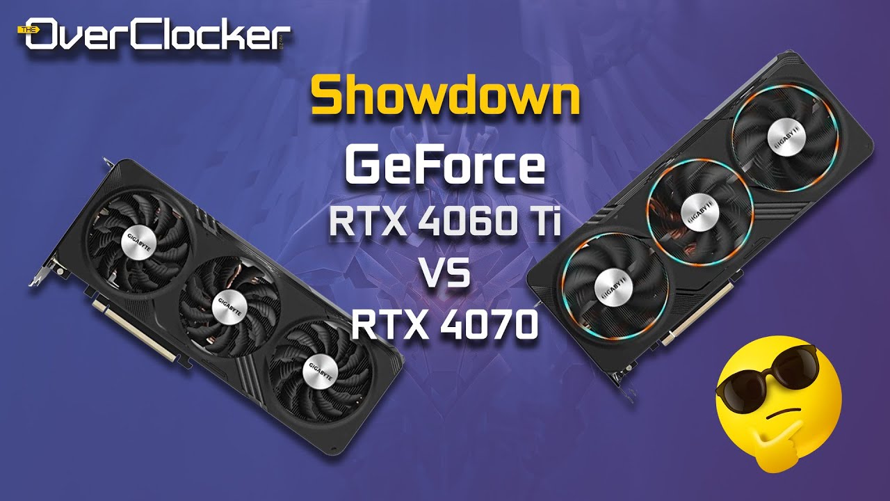 GeForce RTX 4060 TI 8GB VS. RTX 4070 - feat. GIGABYTE (Which is