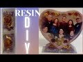 How to Make a Resin Heart Frame | DIY | Personalized