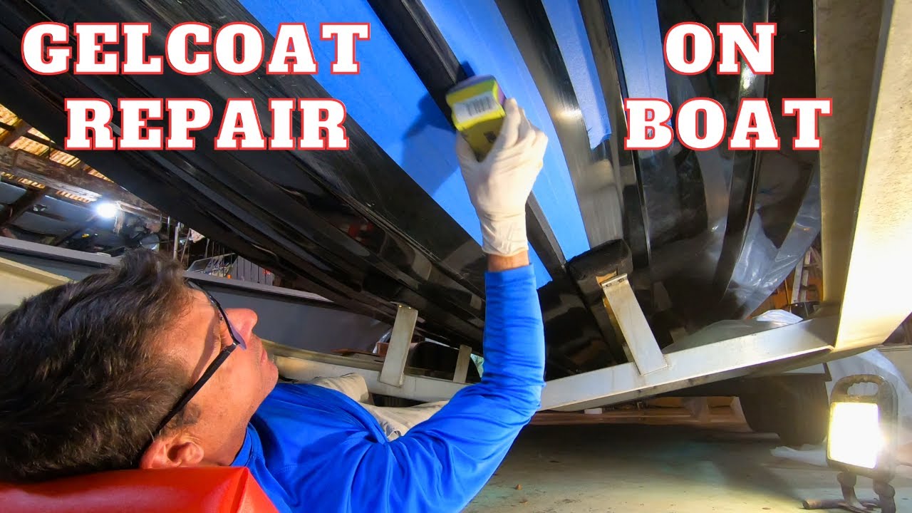 How To DIY Gelcoat Repair Like A Pro (Boat) YouTube