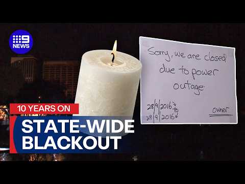 A decade on from the blackout that stopped South Australia | 9 News Australia