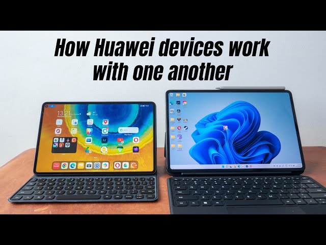 Quick guide at Huawei ecosystem (and Super Device features) - YouTube