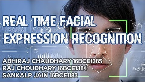 Real Time Facial Emotion Recognition System (Review 2 and Review 3)
