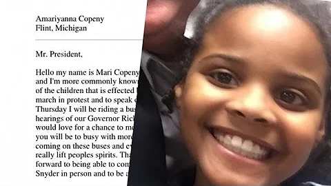This Little Girl May Have Inspired Obama's Trip To Flint, Michigan