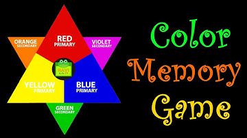 Color Memory Game For Kids