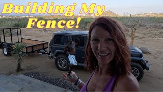 DIY Building our Fence by RVSeeingYou 809 views 5 months ago 10 minutes, 30 seconds