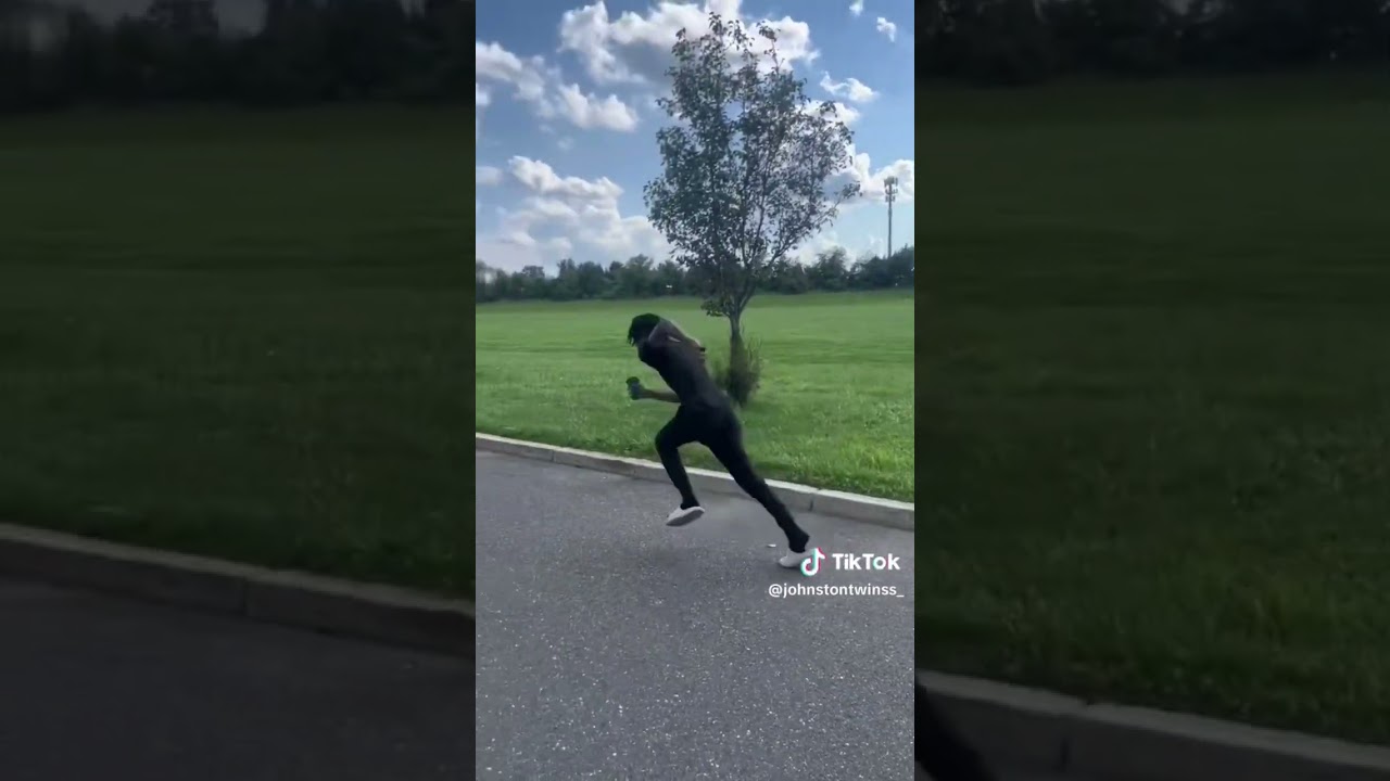 Johnston twins,tray and dus in a race😂🔥