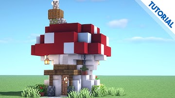 How to Build a Mini Mushroom House (Minecraft 1.16 Tutorial)