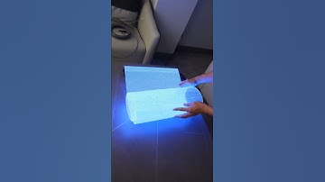 Flexible transparent rollable LED display #transparentleddisplay #flexibleleddisplay #leddisplay