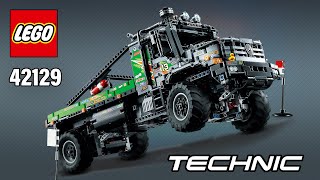 LEGO® Technic™ 4x4 MercedesBenz Zetros Trial Truck (42129)[2129 pcs] Building Instructions | TBB