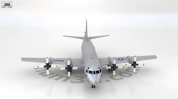 Lockheed P-3 Orion 3D model by 3DModels.org